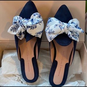 Margaux x Gal Meets Glam Mules with Toile Bow